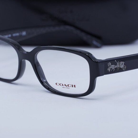 Final Price! Coach HC6105 5420 Black Eyeglasses 51mm - Picture 11 of 12